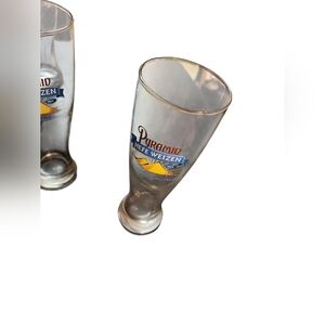 16 oz. BEER Pilsner Glass: PYRAMID Brewing Hefe Weizen Seattle WA Pyramids EUC!
